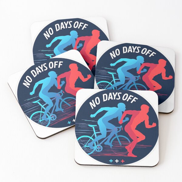 Artikelvorschau, Keine freien Tage – Triathlon Grind Motivationsdesign entworfen und verkauft von Triathlongram.