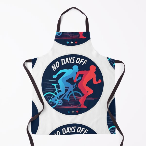 Artikelvorschau, Keine freien Tage – Triathlon Grind Motivationsdesign entworfen und verkauft von Triathlongram.