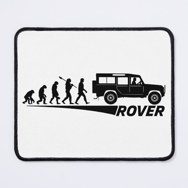 Item preview, LR Defender Evolution of Mankind - Classic British 4x4 (black) designed and sold by Groenendijk.