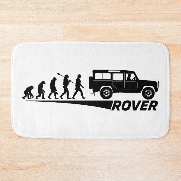 Item preview, LR Defender Evolution of Mankind - Classic British 4x4 (black) designed and sold by Groenendijk.