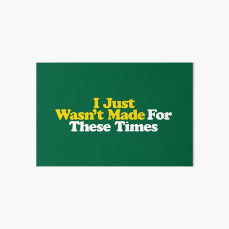 Item preview, I Just Wasn't Made For These Times (Beach Boys) designed and sold by leAnomis.