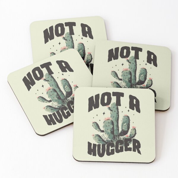 Item preview, Not a Hugger - Funny Cactus designed and sold by catnolioo.