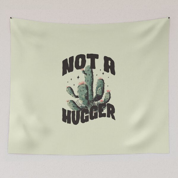 Item preview, Not a Hugger - Funny Cactus designed and sold by catnolioo.