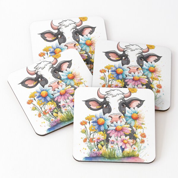 Item preview, Cow Loves Flowers designed and sold by Jessielee72.
