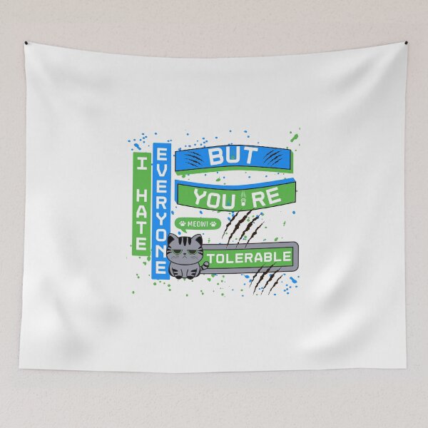 Item preview, I hate everyone designed and sold by clickandmagic.