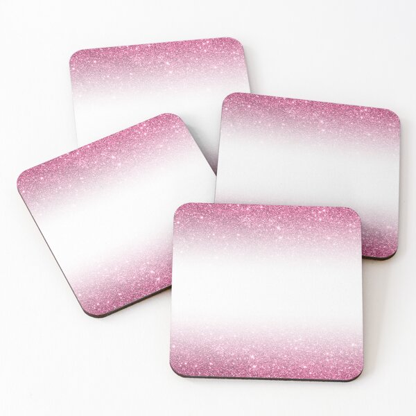 Item preview, Pink &white glitter effect pattern designed and sold by Chirayu1111.