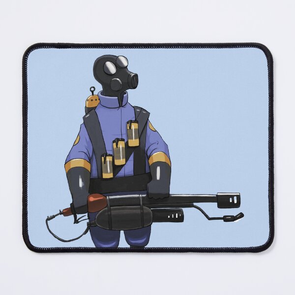 Item preview, BLU Pyro TF2 designed and sold by Sorbeaut.