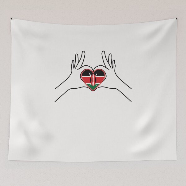 Item preview, Copy of Kenya Flag Art – Bold Symbol of Strength, Heritage, and Pride designed and sold by NINI-7Store.