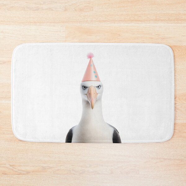 Item preview, Albatross Wearing Birthday Party Hat designed and sold by LazyOwlStore.