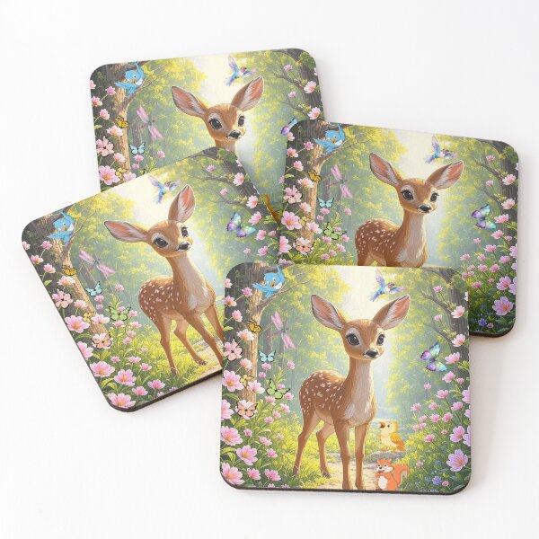 Item preview, A Fawn in the Forest designed and sold by Trends Art Creations .