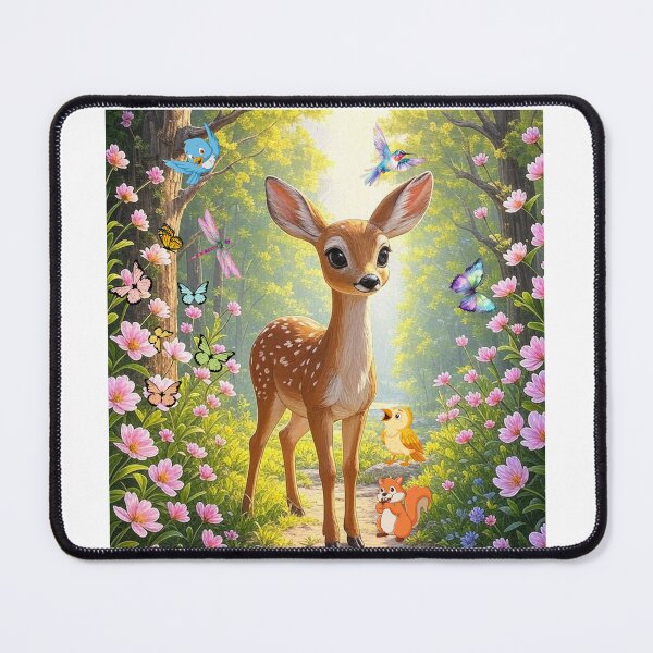 Item preview, A Fawn in the Forest designed and sold by Trends Art Creations .