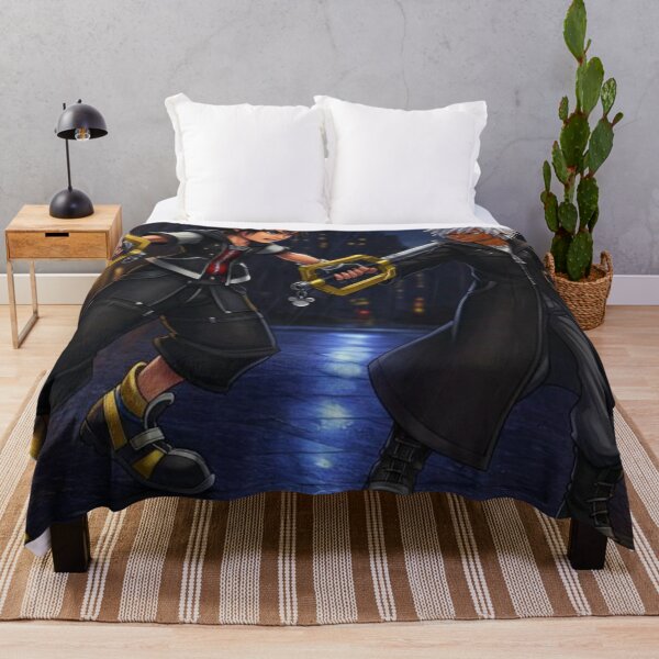Kingdom Hearts Throw Blankets for Sale | Redbubble