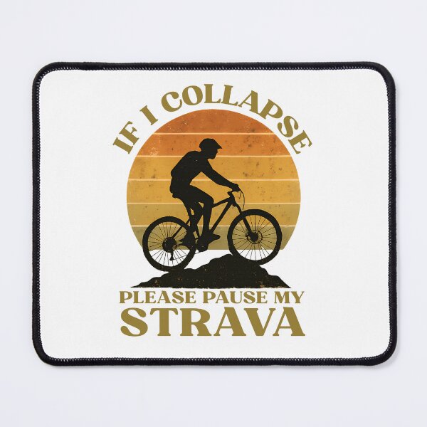 Item preview, If I Collapse Please Pause My Strava Funny Vintage Cycling  designed and sold by Auchi_Verse.