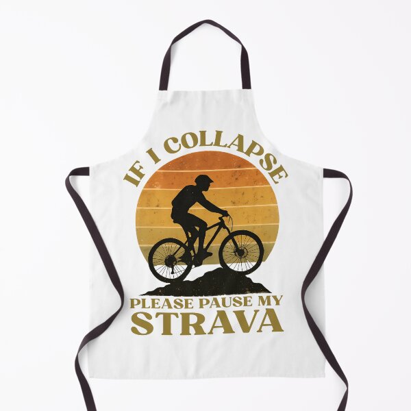 Item preview, If I Collapse Please Pause My Strava Funny Vintage Cycling designed and sold by Auchi_Verse.