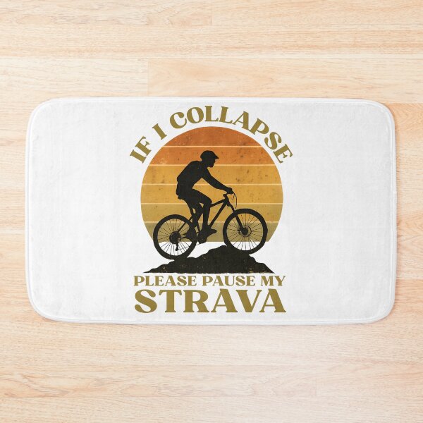 Item preview, If I Collapse Please Pause My Strava Funny Vintage Cycling  designed and sold by Auchi_Verse.