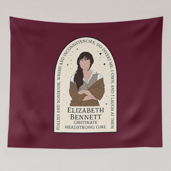 Item preview, Lizzy Bennett - Obstinate Headstrong Girl - Pride and Prejudice designed and sold by Chalene Warner.