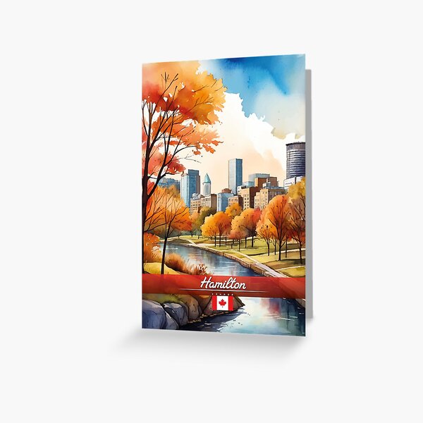 Item preview, Hamilton Canada Travel  designed and sold by Thistle-TShop.