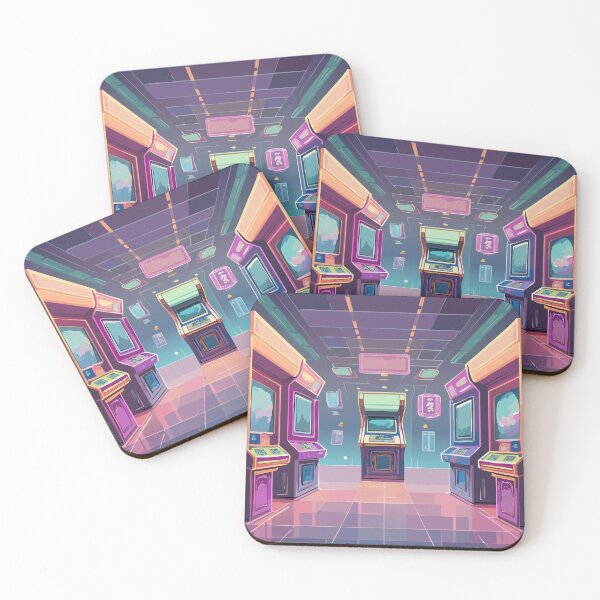 Item preview, Neon Arcade – Retro Futuristic Gaming Vibes designed and sold by ZeoraStudio.
