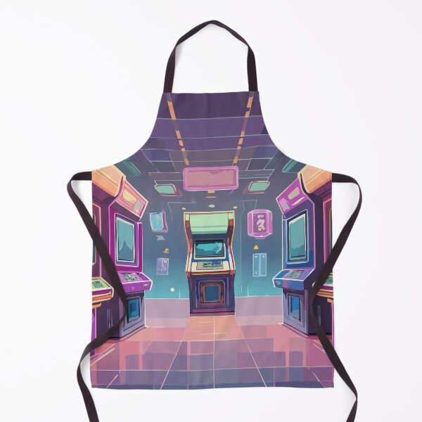 Item preview, Neon Arcade – Retro Futuristic Gaming Vibes designed and sold by ZeoraStudio.