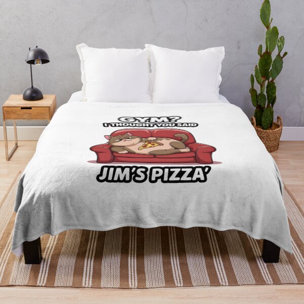 Item preview, Grumpy Fat Cat with Pizza on Couch – Funny Meme-Style Cartoon Illustration designed and sold by Glow Wind ⭐⭐⭐⭐⭐.