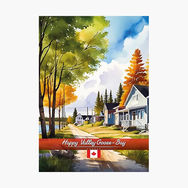 Item preview, Happy Valley-Goose Bay Canada Travel  designed and sold by Thistle-TShop.