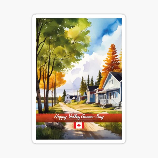 Item preview, Happy Valley-Goose Bay Canada Travel  designed and sold by Thistle-TShop.