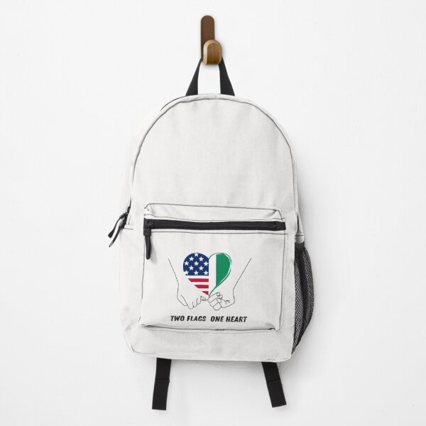 Item preview, Nigeria and USA Flag Fusion – Proud Celebration of Mixed Heritage and Dual Pride designed and sold by NINI-7Store.