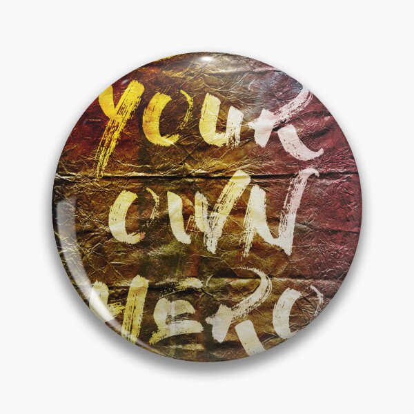 Item preview, Be your Own Hero, Motivational Text Art designed and sold by NickDedidis.