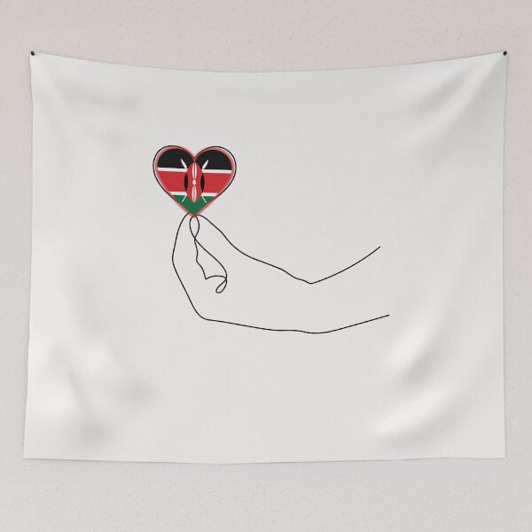 Item preview, Copy of Kenya Flag Art – Bold Symbol of Strength, Heritage, and Pride designed and sold by NINI-7Store.
