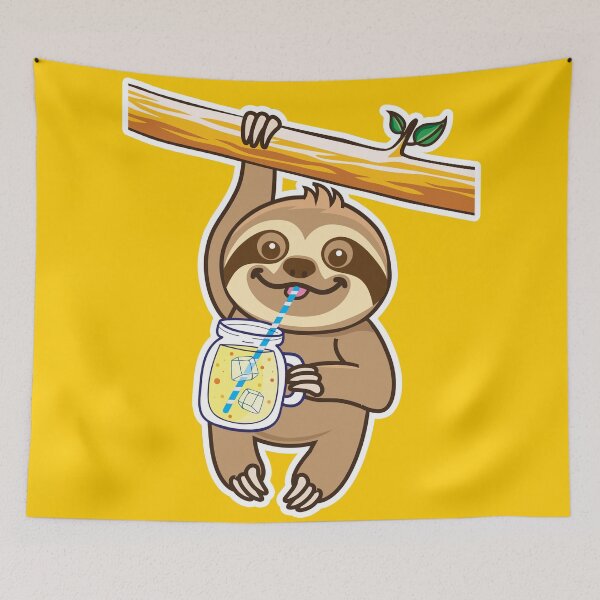 Item preview, Cute Sloth Lemonade!! designed and sold by plushism.