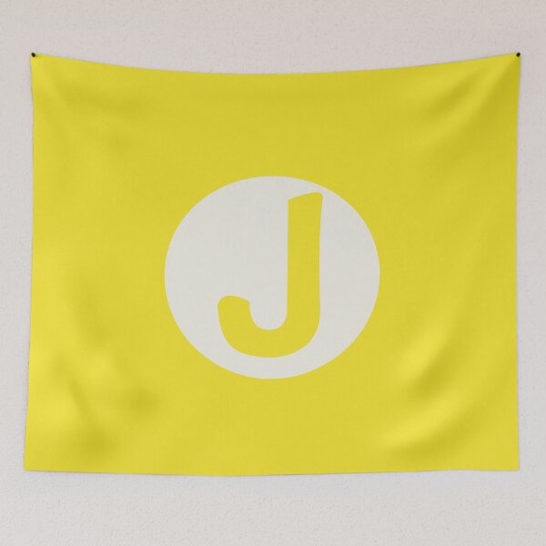 Item preview, letter j yellow designed and sold by ZiphGames.
