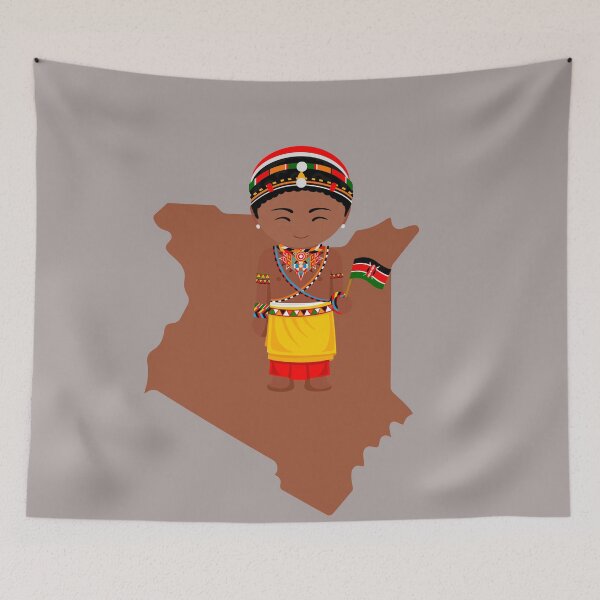 Item preview, Copy of Kenya Flag Art – Bold Symbol of Strength, Heritage, and Pride designed and sold by NINI-7Store.