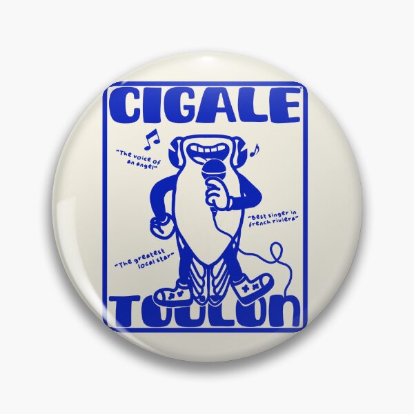 Item preview, Cigale Star - Toulon Edition designed and sold by petiteToulon.
