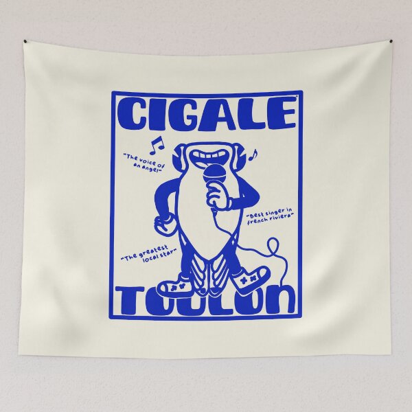 Item preview, Cigale Star - Toulon Edition designed and sold by petiteToulon.