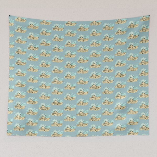 Item preview, Broken Beach designed and sold by woolandbristle.