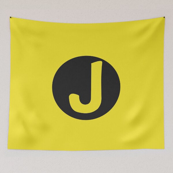 Item preview, letter j yellow designed and sold by ZiphGames.