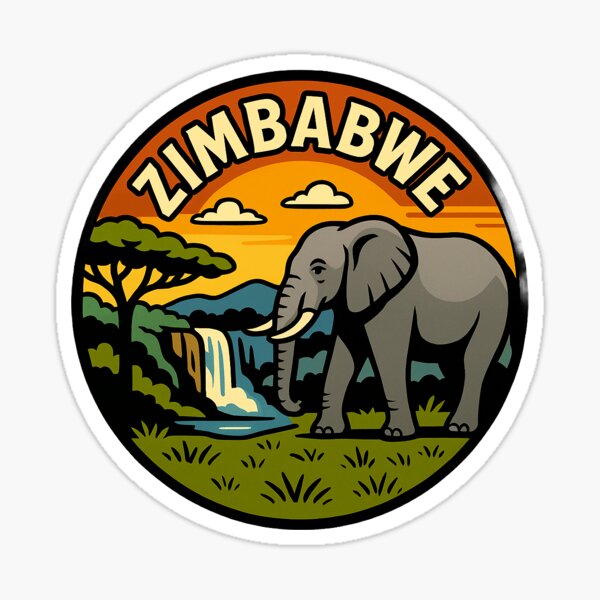 Item preview, Zimbabwe Elephant Nature designed and sold by M4nulas.