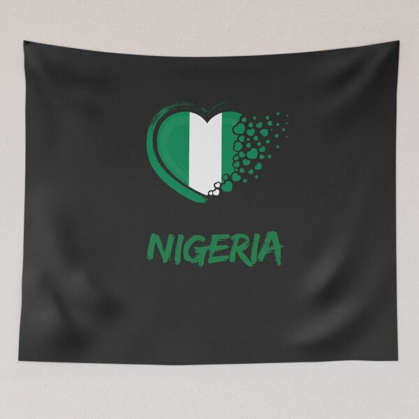Item preview, Copy of Nigeria Flag Art – Celebrate Strength, Unity, and the Spirit of Africa designed and sold by NINI-7Store.