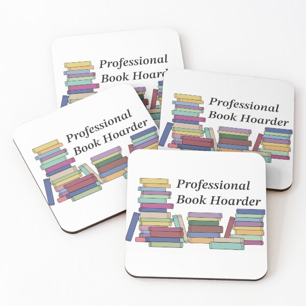 Item preview, The Professional Book Hoarder designed and sold by QuillAndBrush.
