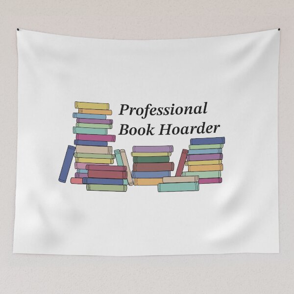 Item preview, El acaparador de libros profesional designed and sold by QuillAndBrush.