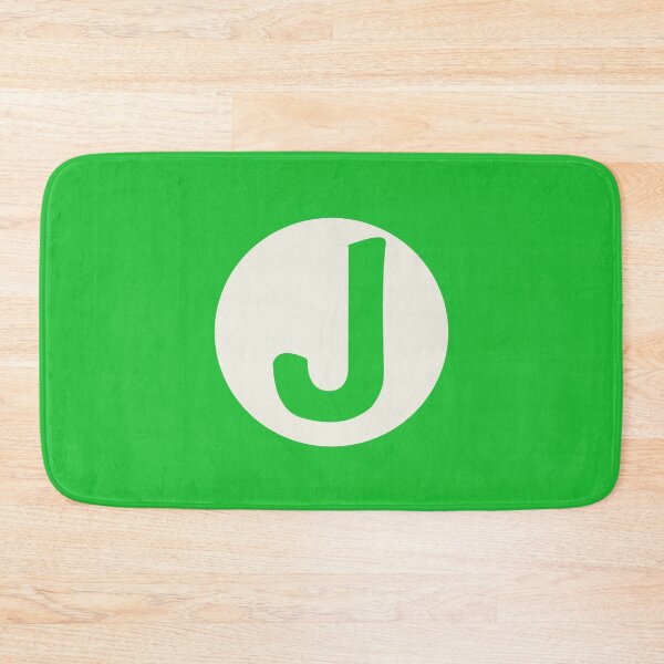 Item preview, letter j green designed and sold by ZiphGames.