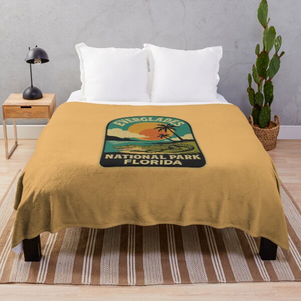 Item preview, Everglades National Park Retro Sunset T-Shirt – Vintage Florida Wildlife Adventure Design designed and sold by Pop-clothes.