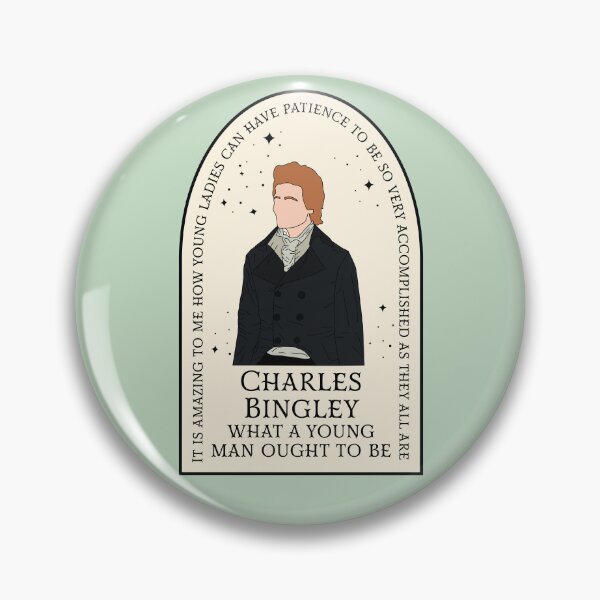 Item preview, Charles Bingley - Pride and Prejudice - Jane Austen designed and sold by Chalene Warner.