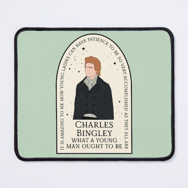 Item preview, Charles Bingley - Pride and Prejudice - Jane Austen designed and sold by Chalene Warner.