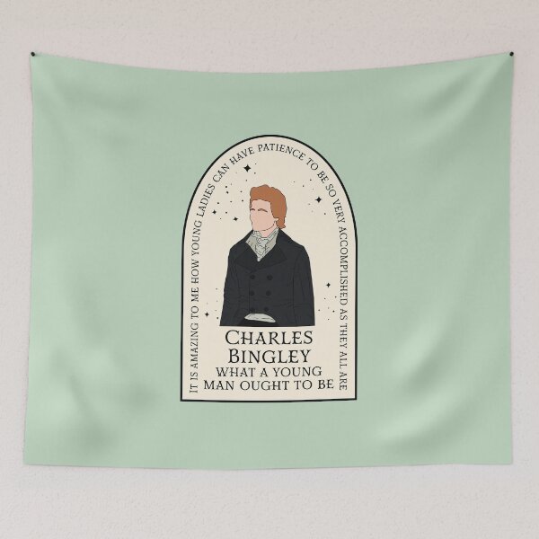 Item preview, Charles Bingley - Pride and Prejudice - Jane Austen designed and sold by Chalene Warner.