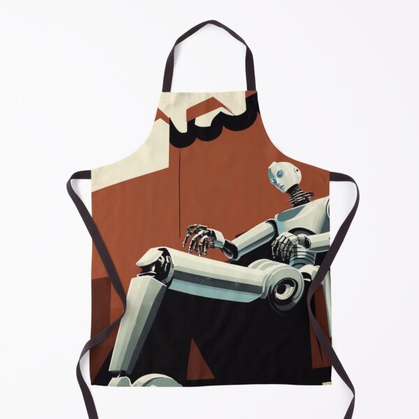 Item preview, Robot Love Art Illustrations Midcentury | #12 designed and sold by NickWhittleArt.