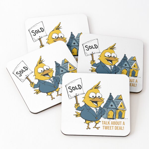 Item preview, Funny BirdHouse Bird Pun Talk About a Tweet Deal designed and sold by whyitsme.