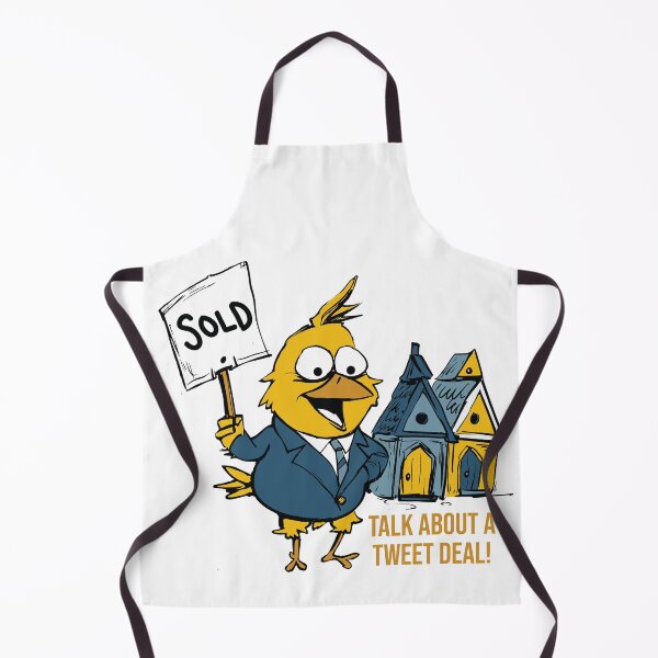 Item preview, Funny BirdHouse Bird Pun Talk About a Tweet Deal designed and sold by whyitsme.