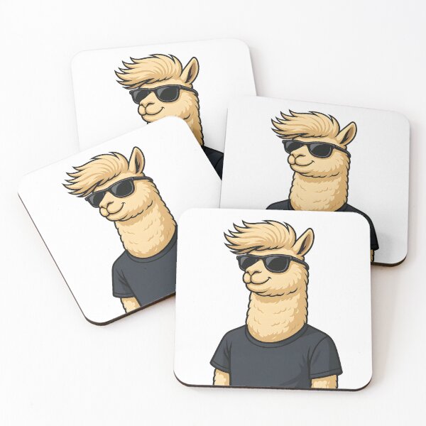 Item preview, Cute Llama Dude Chill Guy Shirt Design – High Detailed Vector Art – Modern, Clean Lines – Professional Designer Art designed and sold by WAUZ.