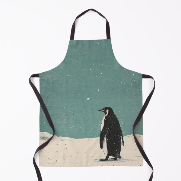 Item preview, Penguin: Majestic steps on frozen ground designed and sold by ArtHouseNiklas.